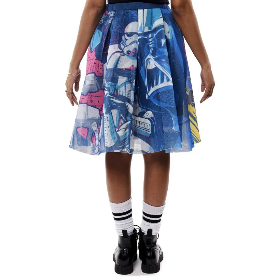 Women Star Wars Skirts<Stitch Shoppe Dark Side Vs Light Side Heather Skirt