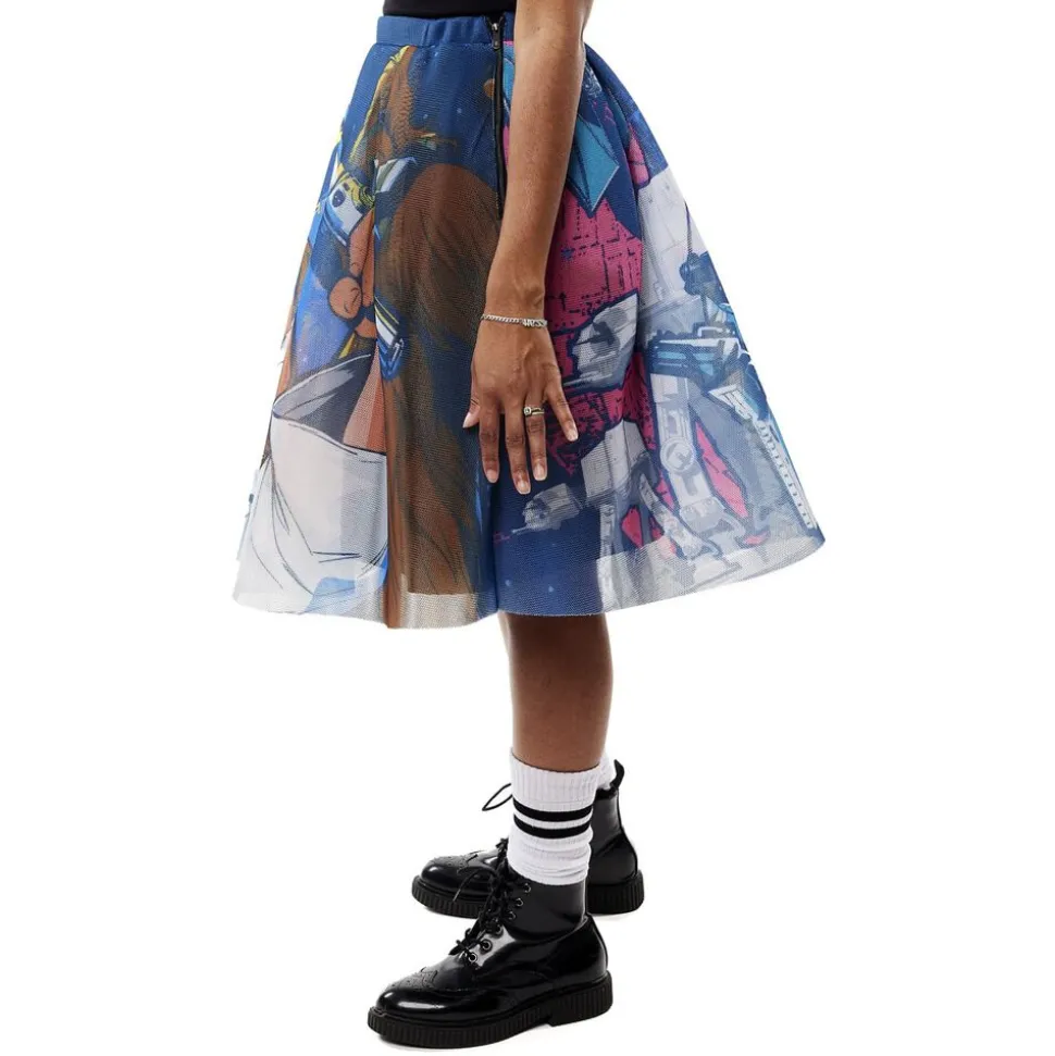 Women Star Wars Skirts<Stitch Shoppe Dark Side Vs Light Side Heather Skirt