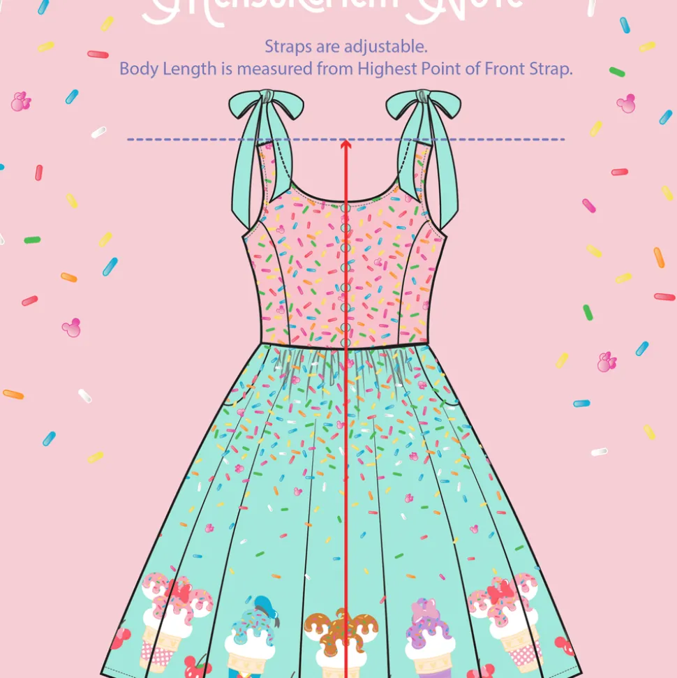 Women Disney Dresses<Stitch Shoppe Soft Serve Ice Cream Jan Dress