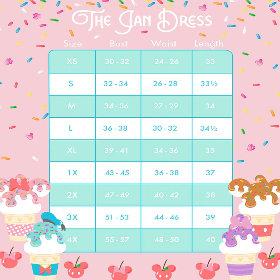 Women Disney Dresses<Stitch Shoppe Soft Serve Ice Cream Jan Dress