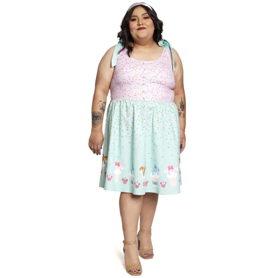 Women Disney Dresses<Stitch Shoppe Soft Serve Ice Cream Jan Dress
