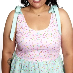 Women Disney Dresses<Stitch Shoppe Soft Serve Ice Cream Jan Dress