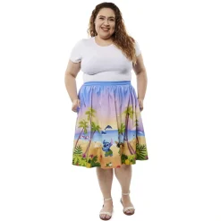 Women Disney Skirts<Stitch Shoppe Lilo & Stitch Beach Scene Sandy Skirt
