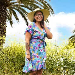 Women Disney Dresses<Stitch Shoppe Lilo And Stitch Tropical Wrap Ilana Dress