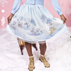 Women Disney Skirts<Stitch Shoppe Mickey & Friends Winter Snow Tulle Overlay Skirt