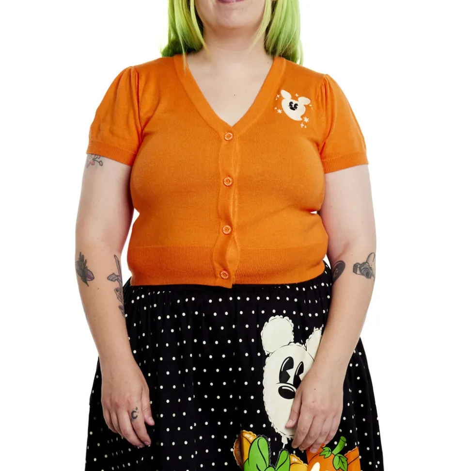 Unisex Disney Tops<Stitch Shoppe Minnie Mouse Pumpkin Balloon Domonique Cardigan