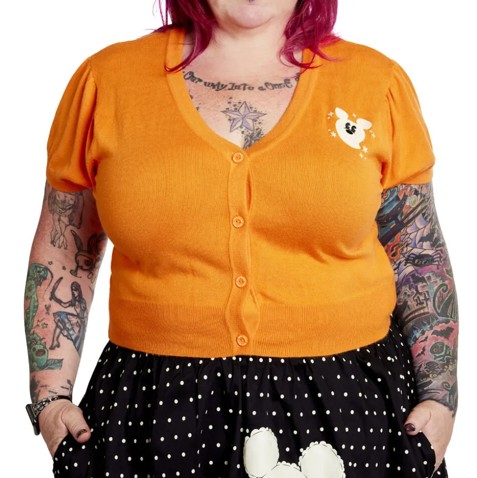 Unisex Disney Tops<Stitch Shoppe Minnie Mouse Pumpkin Balloon Domonique Cardigan
