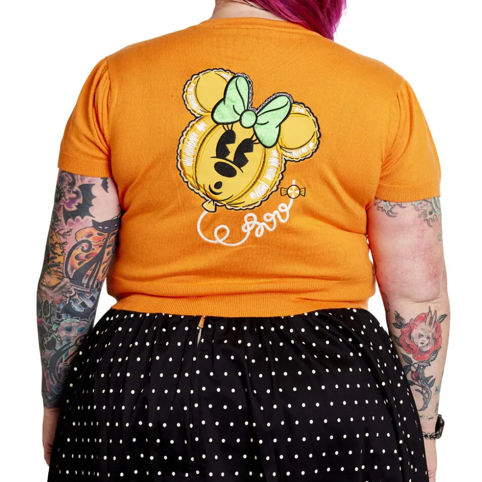 Unisex Disney Tops<Stitch Shoppe Minnie Mouse Pumpkin Balloon Domonique Cardigan