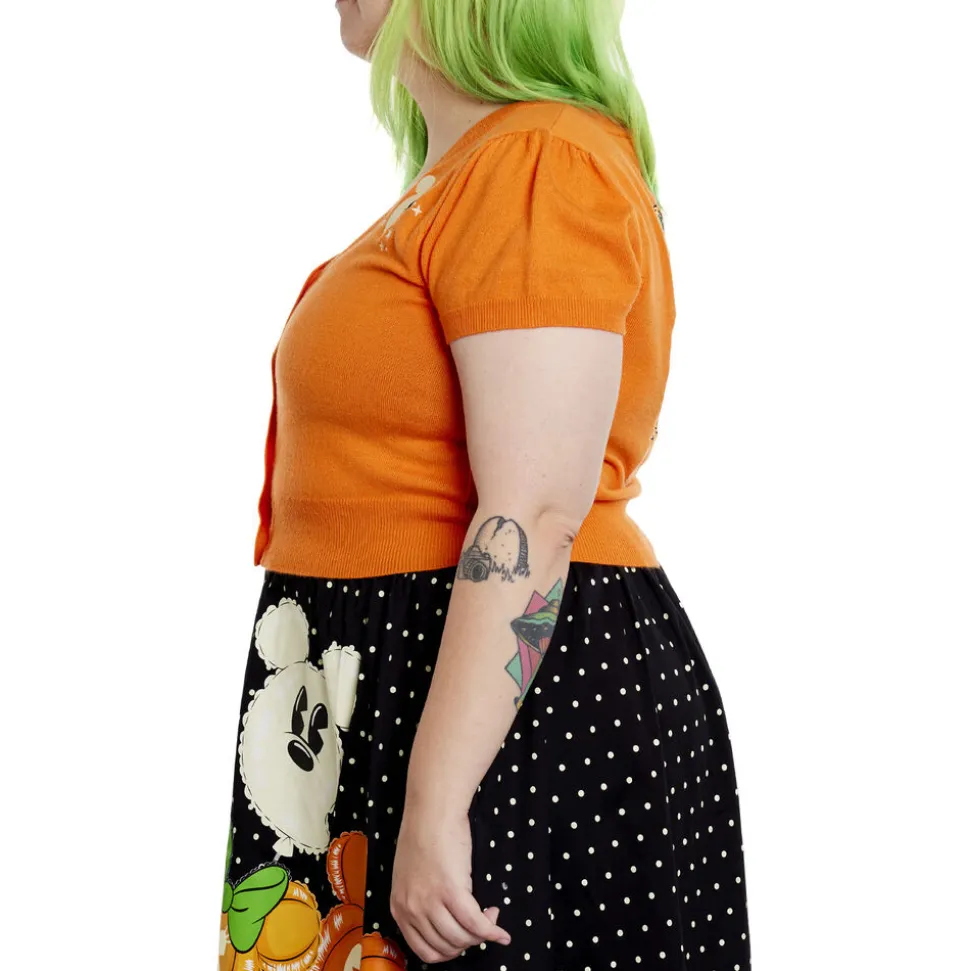 Unisex Disney Tops<Stitch Shoppe Minnie Mouse Pumpkin Balloon Domonique Cardigan