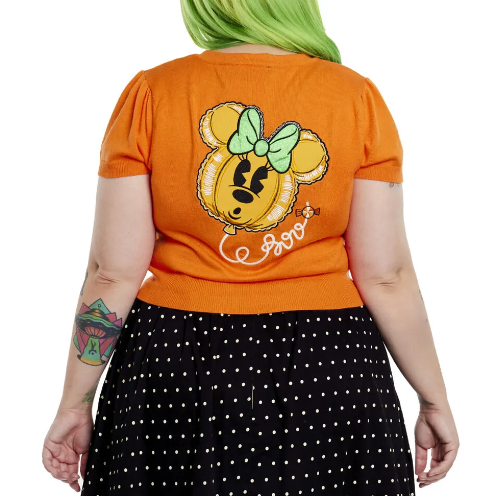 Unisex Disney Tops<Stitch Shoppe Minnie Mouse Pumpkin Balloon Domonique Cardigan
