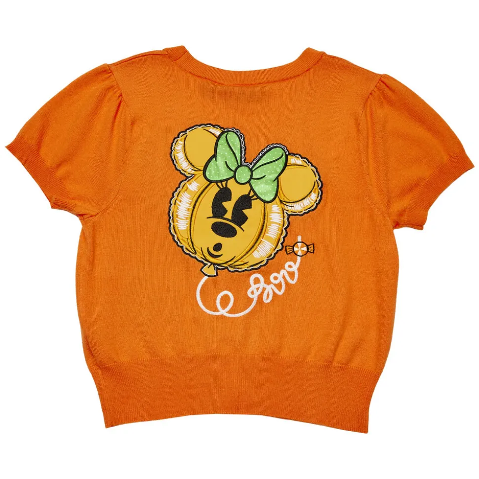 Unisex Disney Tops<Stitch Shoppe Minnie Mouse Pumpkin Balloon Domonique Cardigan