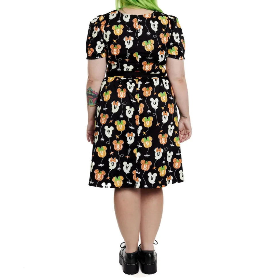 Women Disney Dresses<Stitch Shoppe Minnie Mouse Pumpkin Balloon Allison Dress