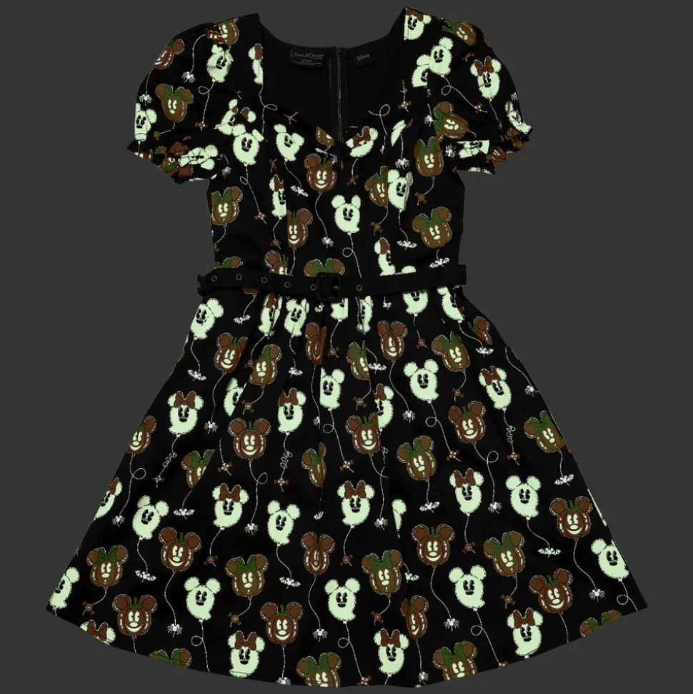 Women Disney Dresses<Stitch Shoppe Minnie Mouse Pumpkin Balloon Allison Dress