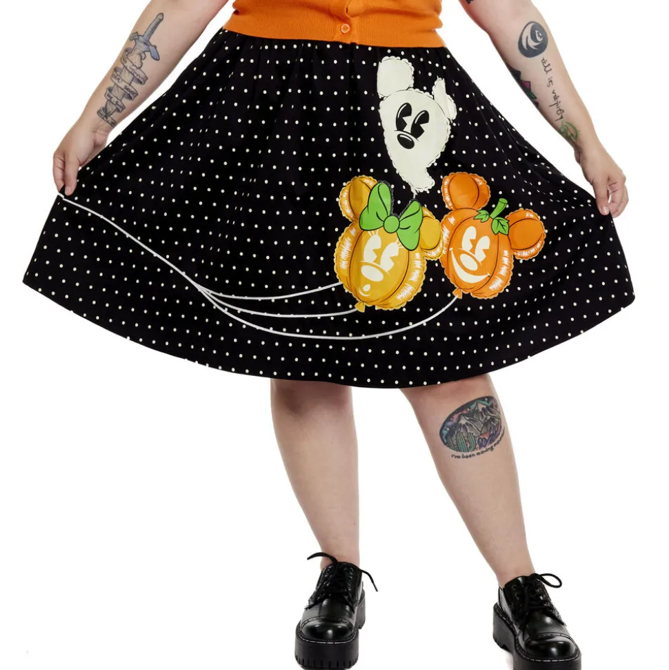 Women Disney Skirts<Stitch Shoppe Minnie Mouse Pumpkin Balloon Sandy Skirt