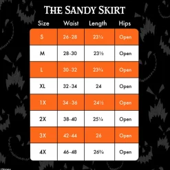 Women Disney Skirts<Stitch Shoppe Nightmare Before Christmas Sandy Skirt