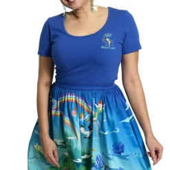 Unisex Disney Tops<Stitch Shoppe Peter Pan Tinker Bell Kelly Top