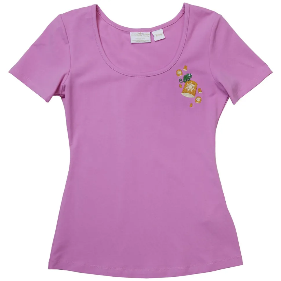 Unisex Disney Tops<Stitch Shoppe Rapunzel Lanterns Kelly Top