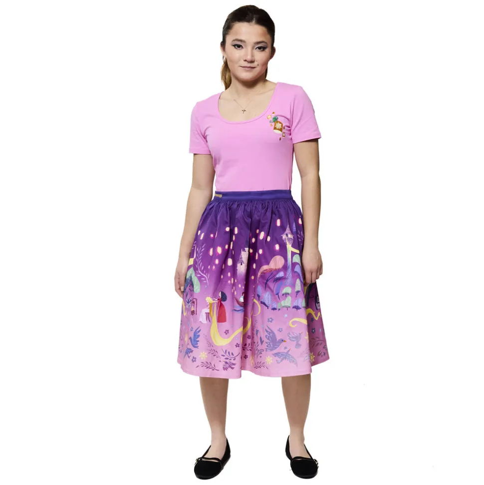 Unisex Disney Tops<Stitch Shoppe Rapunzel Lanterns Kelly Top