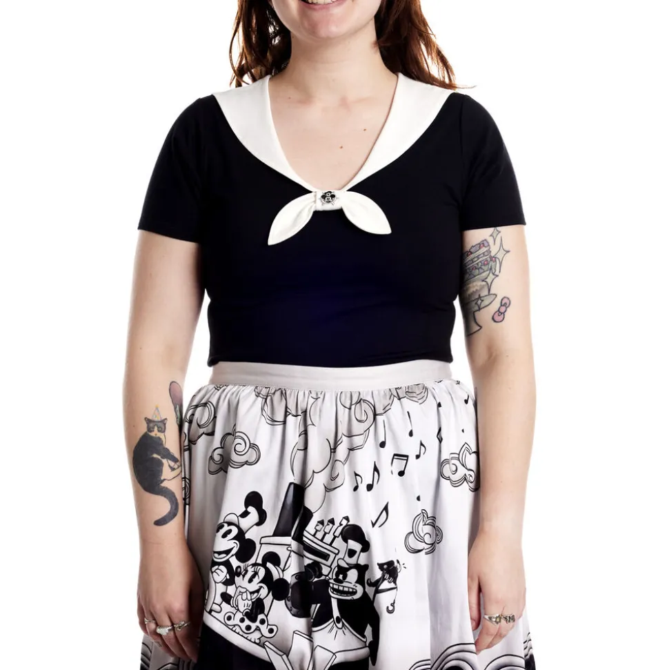 Unisex Disney Tops<Stitch Shoppe Steamboat Willie Christina Top