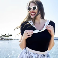 Unisex Disney Tops<Stitch Shoppe Steamboat Willie Christina Top