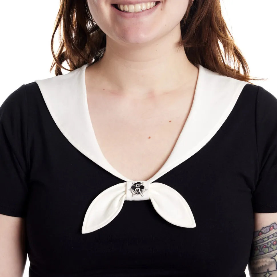 Unisex Disney Tops<Stitch Shoppe Steamboat Willie Christina Top