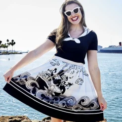Women Disney Skirts<Stitch Shoppe Steamboat Willie Sandy Skirt