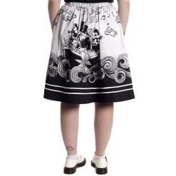 Women Disney Skirts<Stitch Shoppe Steamboat Willie Sandy Skirt