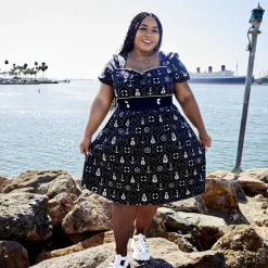 Women Disney Dresses<Stitch Shoppe Steamboat Willie Karla Dress