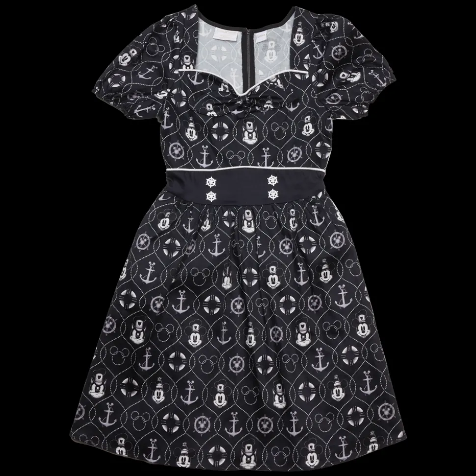 Women Disney Dresses<Stitch Shoppe Steamboat Willie Karla Dress