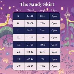 Women Disney Skirts<Stitch Shoppe Story Of Rapunzel Sandy Skirt