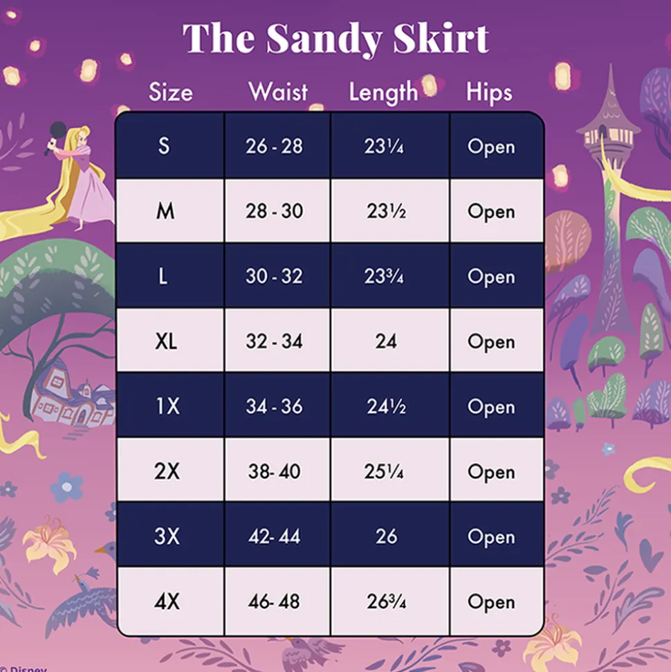 Women Disney Skirts<Stitch Shoppe Story Of Rapunzel Sandy Skirt