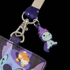 Disney Lanyards<Stitch Spooky Stories Halloween Lanyard With Card Holder