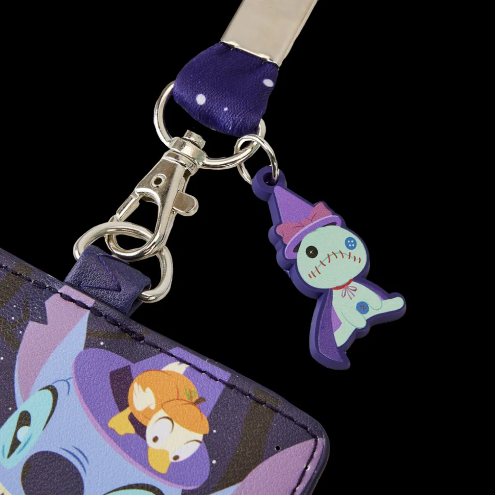Disney Lanyards<Stitch Spooky Stories Halloween Lanyard With Card Holder