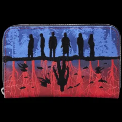 Stranger Things Wallets< Upside Down Shadows Zip Around Wallet