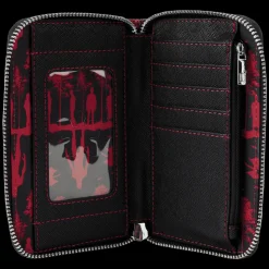 Stranger Things Wallets< Upside Down Shadows Zip Around Wallet
