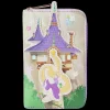 Disney Wallets<Tangled Rapunzel Swinging From The Tower Zip Around Wallet