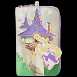 Disney Wallets<Tangled Rapunzel Swinging From The Tower Zip Around Wallet