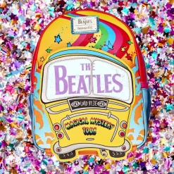The Beatles Mini Backpacks< Magical Mystery Tour Bus Lenticular Mini Backpack