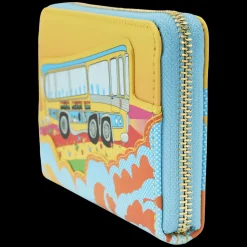 The Beatles Wallets< Magical Mystery Tour Bus Zip Around Wallet