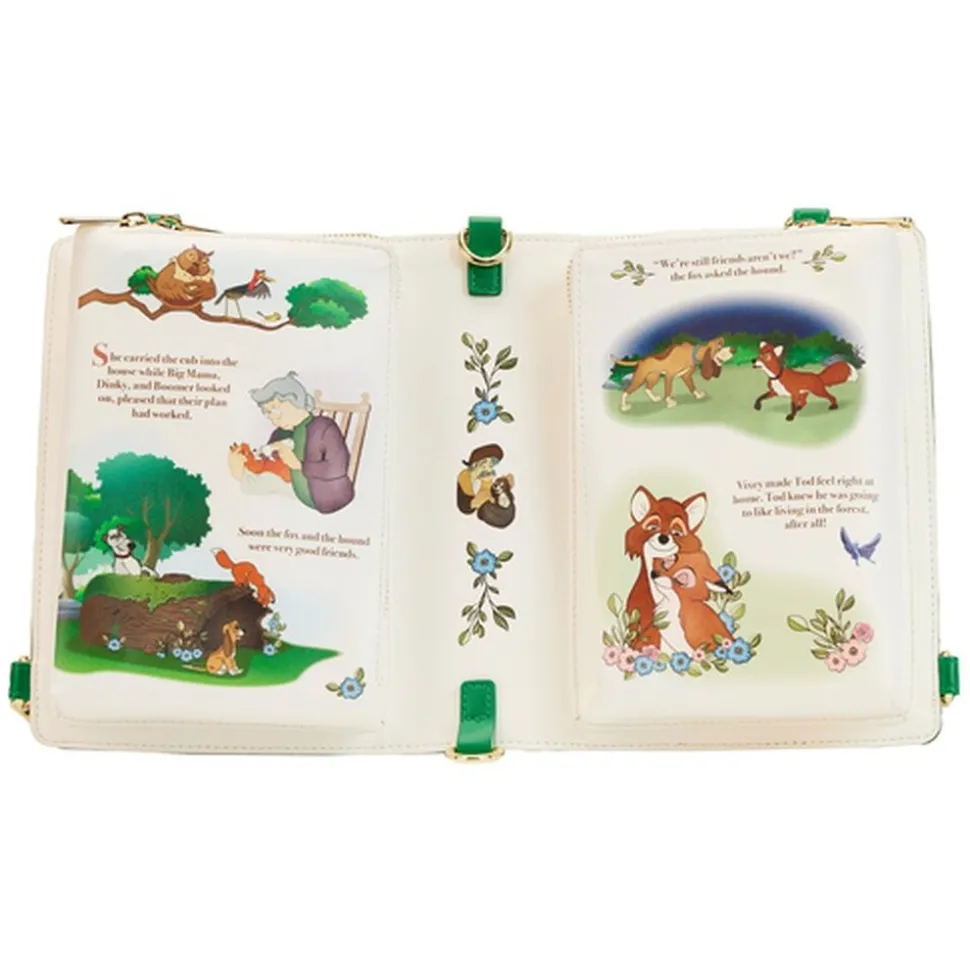 Disney Convertible Bags<The Fox And The Hound Storybook Convertible Backpack & Crossbody Bag