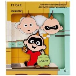 Pixar Enamel Pins<The Incredibles Jack Jack Mixed Emotions Pin Set