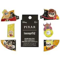 Pixar Enamel Pins<The Incredibles Puzzle Mystery Box Pin