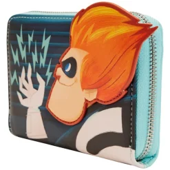 Pixar Wallets<The Incredibles Syndrome Glow Zip Around Wallet