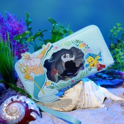 Disney Wallets<The Little Mermaid Princess Series Lenticular Zip Around Wristlet Wallet