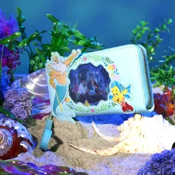 Disney Wallets<The Little Mermaid Princess Series Lenticular Zip Around Wristlet Wallet