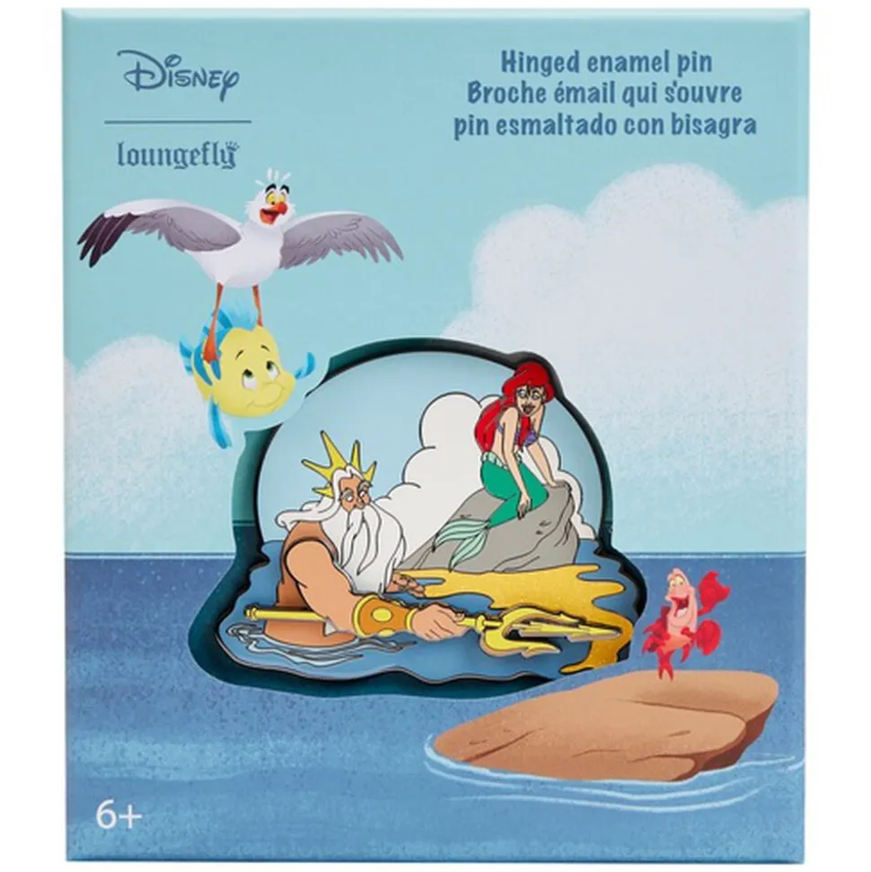 Disney Enamel Pins<The Little Mermaid Triton'S Gift Hinged Pin