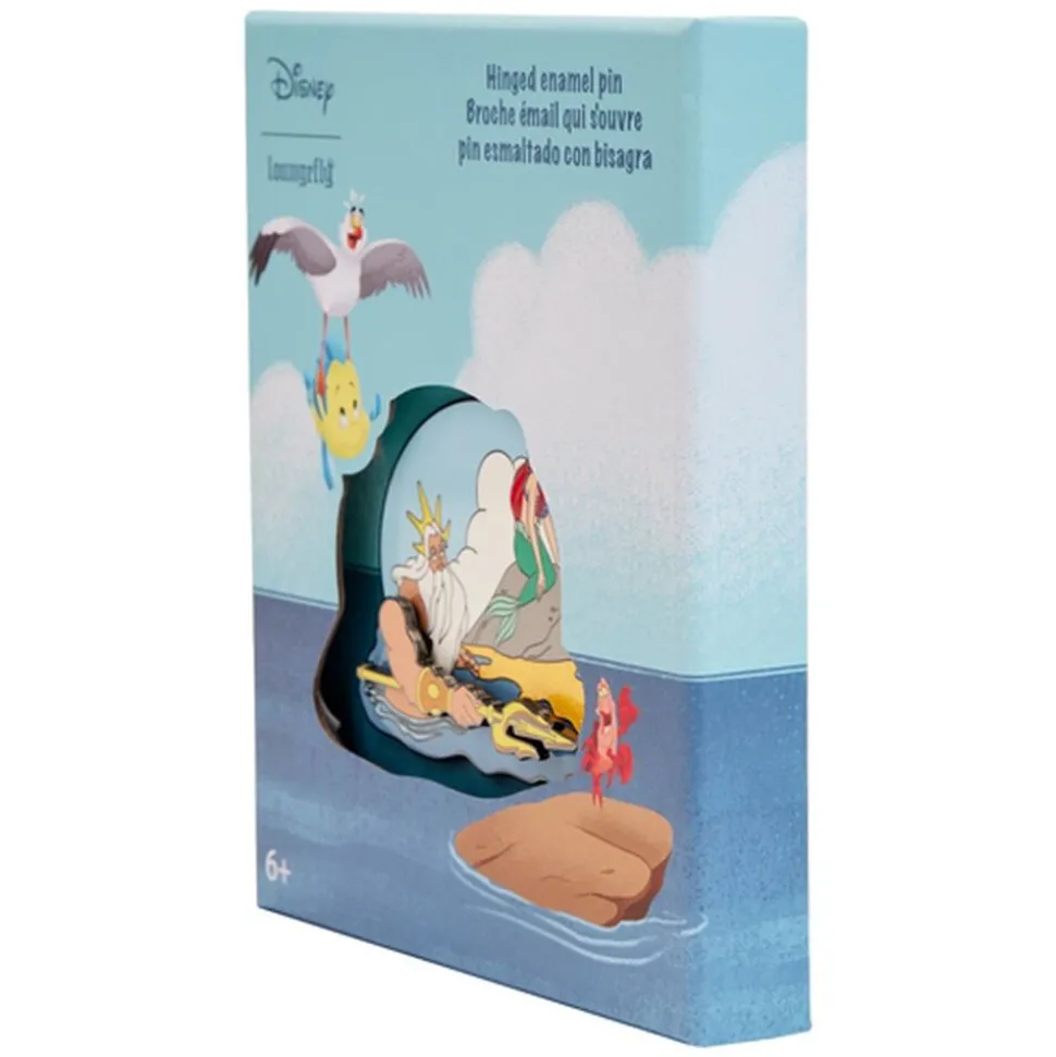 Disney Enamel Pins<The Little Mermaid Triton'S Gift Hinged Pin