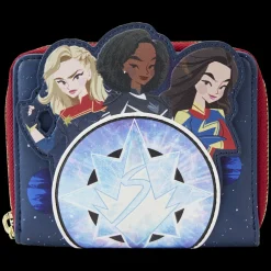 Marvel Wallets<The s Symbol Glow Zip Around Wallet