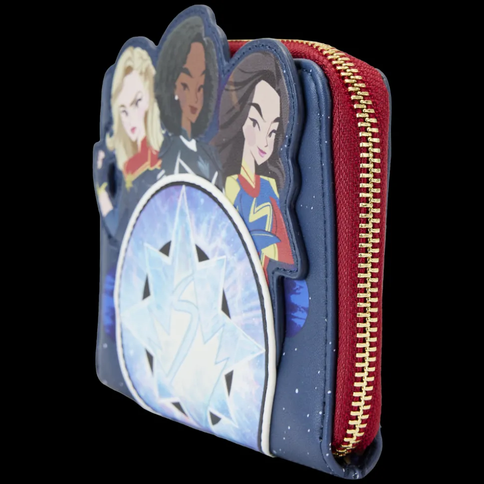 Marvel Wallets<The s Symbol Glow Zip Around Wallet
