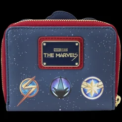 Marvel Wallets<The s Symbol Glow Zip Around Wallet